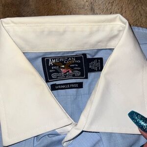 Men’s American Living Dress Shirt - Large Neck 16.5